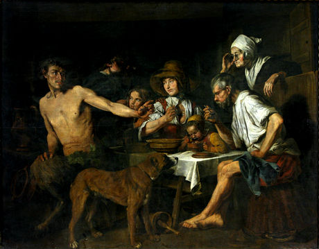 Satyr as a Guest of the Peasant