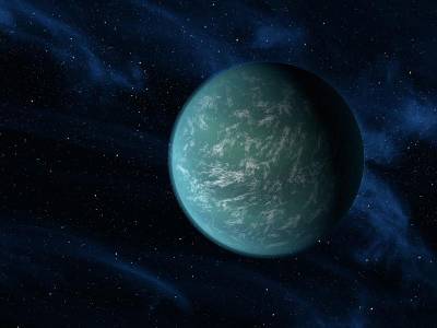 Artist's conception of Kepler-22b