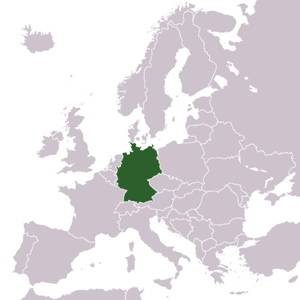 Location of Germany