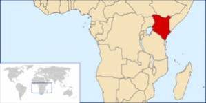 Location of Kenya