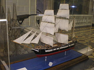 Model of H.M.S. Beagle