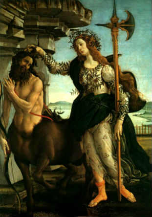 Goddess with Centaur