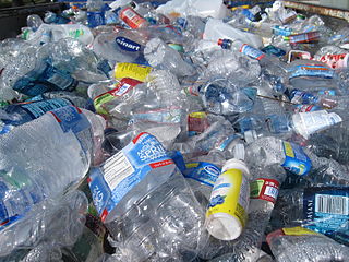 plastic water bottles