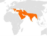 Range of the Golden Jackal