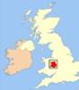 Shropshire's location